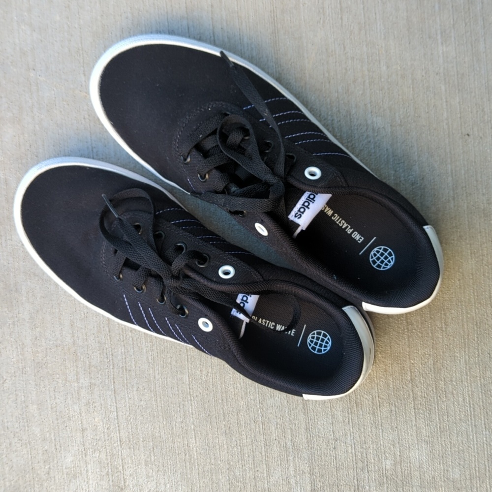 Adidas Women's Vulcraid3R Trainers Black Skater Sneakers Size 6.5